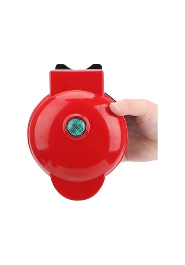 Mocatt 3 Delikli Donut Yapma Makinesi, Gıda İşleme Makinesi, Kahvaltı, Pişirme, Red 1