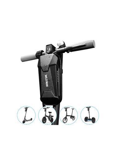 Padalink Es8 Elektrikli Scooter Ve Bisiklet İçin Su Geçirmez Eva Sert Kabuklu Baş Çantası - 2l Kapasiteli Çok Renkli