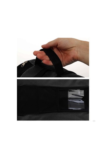 Mavi Tekerlekli Paten Çantası, Buz Pateni Çantaları Nefes Alabilir Paten Büyük Kapasiteli Dörtlüye Uygun Mavi