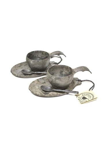 Kupilka Slow Down Bardak Tabak Kaşık Set Siyah Gri Mz Gri