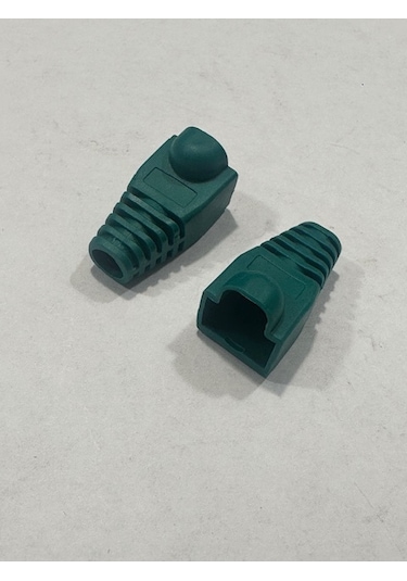 Yeşil Rj45 Kılıf Yeşil Cat6 Kılıf Yeşil Cat5 Kılıf 100 Adet