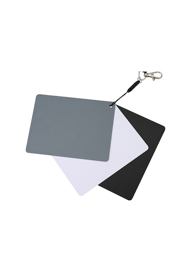 Jjc Gc-3 3in1 Beyaz Ayarı & Gri Kart Seti (10 X 13 Cm)