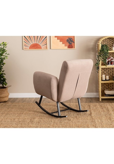 Pafu Kono Tv / Dinlenme / Baba / Emzirme Koltuğu Sallanan Sandalye - Bohem Vizon