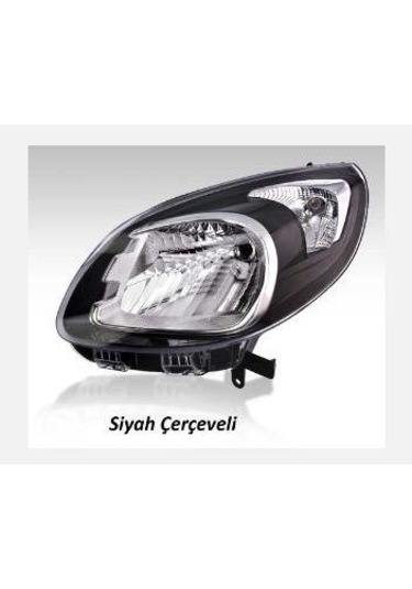 AYFAR 202317 Far Siyah Çerçeveli Motorlu Sol R.Kangoo 2013