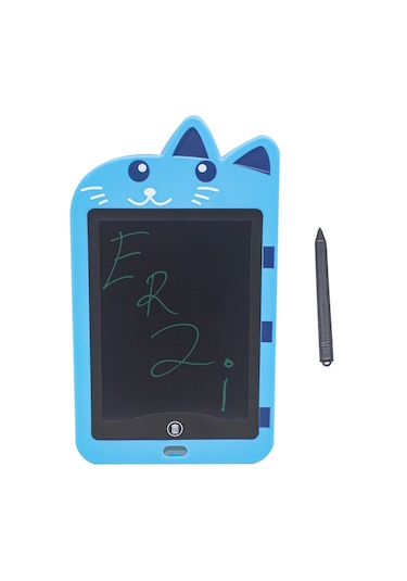 Dijital Çocuk Yazı Tahtası 8,5 İnc Ekran Kalemli Mavi