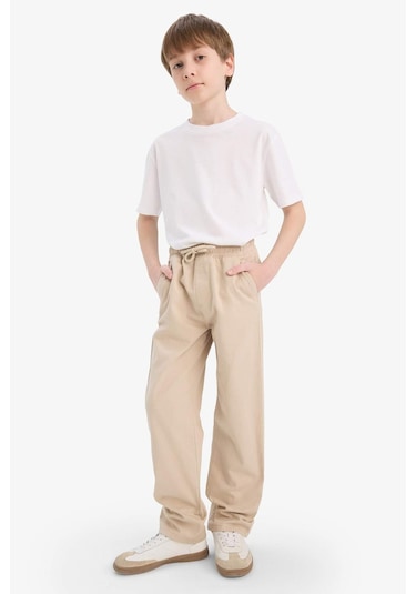 DeFacto Erkek Çocuk Düz Paça Basic Düz Gabardin Pantolon D5859A825SMBG670