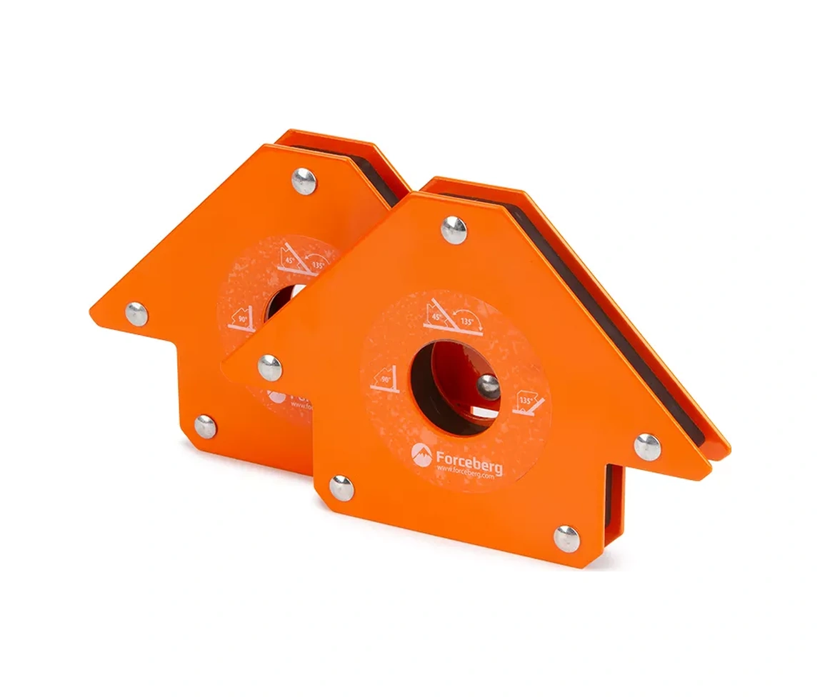Forceberg Kaynak İçin Manyetik Köşe Seti, 6 Parça 175763974 Turuncu
