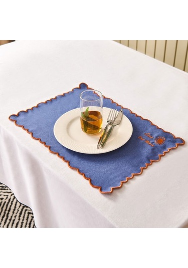 Evidea Soft Sun Maddness Amerikan Servis - Lacivert - 30x50 Cm Lacivert