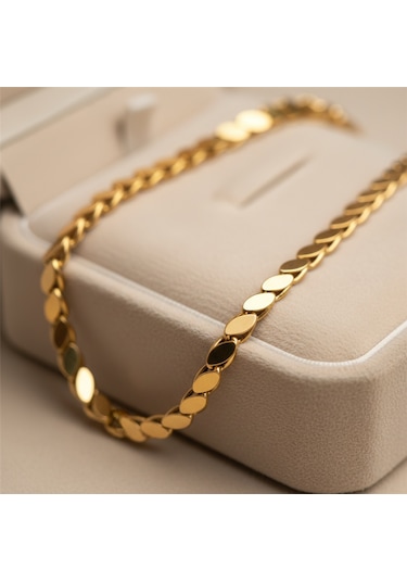 Bold Chain Kolye Çok Renkli