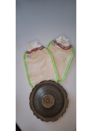 Eker-yeşil Biyeli Hızlıgiy Kese Seti-2 Adet Kese-lastikli Kese