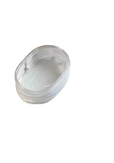 Fastbuy Şeffaf Beyaz Taşınabilir Kablolar Şarj Cihazları Kulaklıklar İçin Organizasyon Kutusu Veri Kablosu Aksesuar Saklama Ç