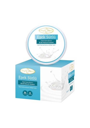 Phytoflora Eşek Sütlü Nemlendirici El ve Vücut Kremi 100 ML
