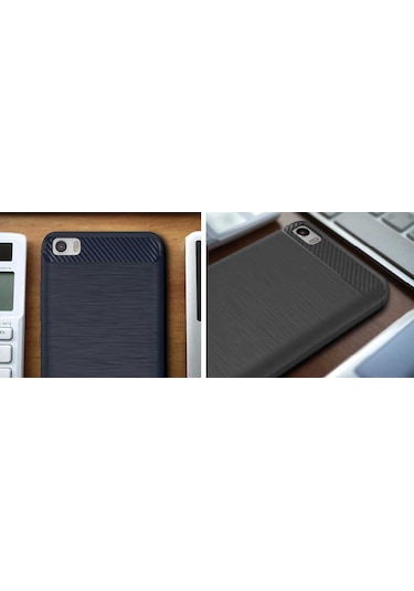 Xiaomi Mi 5s Kılıf Zore Room Silikon Kapak Gri