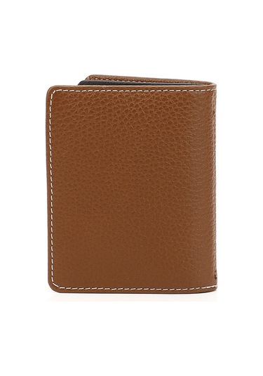 Gönderir Tabaya Kahve Gön Hakiki Deri Unisex Kartlık 06499 Taba - Kahverengi