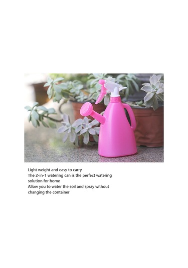 Yaozixa 900ml Plastik Çift Fonksiyonlu Sulama Kavanozu: Bitki Sulama Ve Sprey İle Ev, Balkon, Bahçe Kullanıma Uygun
