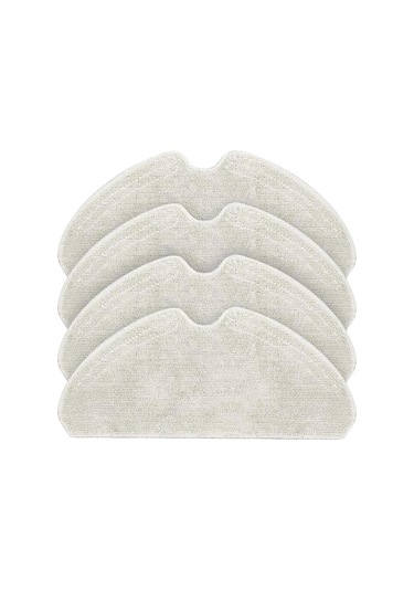 D10s, D10s Pro, D9 Max, F9 Pro Robot Süpürge İçin 4'lü Yedek Paspas Pedi, Yıkanabilir, Yeniden Kullanılabilir