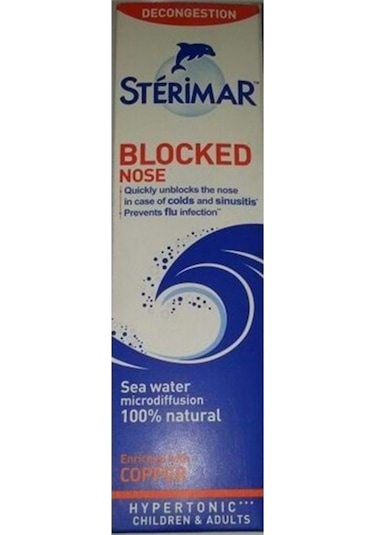 Sterimar Burun Spreyi 50 ML Yetişkin Hipertonik
