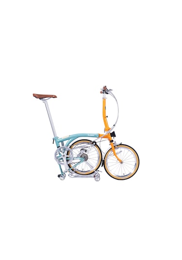 Dahon Lunden 16 Jant Katlanır Şehir Bisikleti 7 Vites Yeşil - Sarı