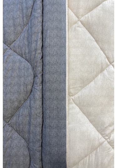 Alla Turca Lux Uyku Seti-tek Kişilik-lastikli Çarşaflı 2yastık Kılıflı-özel Çantada Antrasit/krem