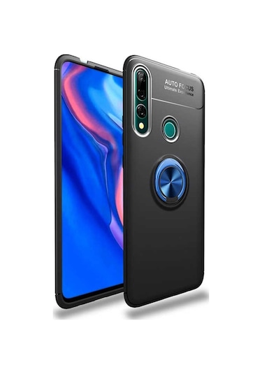 Huawei Y9 Prime 2019 Kilif Yüzüklü Magnetli Ravel Case 389753191