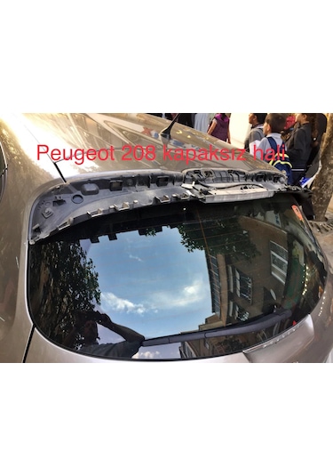 Peugeot 208 Spoyler Kapak Piano Black