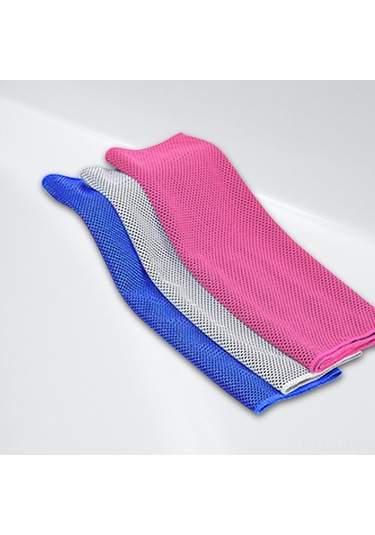 Xiyyadms "3'lü Spor Havlusu Seti - Yoga, Koşu, Kamp İçin Hızlı Kuruyan Soğutucu Mikrofiber Havlu" Çok Renkli