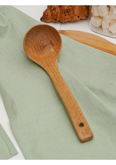 Topichome Ahşap Kepçe, Çevre Dostu Yarı Kepçe 176210664 Kahverengi