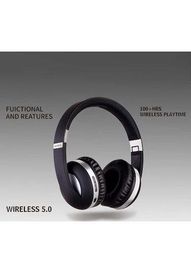 Primepickings Özellikler: Bt5.0 Kablosuz, Hifi Stereo, Baş Üstü Kulaklık, Mikrofonlu, Fm, Düğme İşlemeli, 8-10 Saat Müzik Süresi, T
