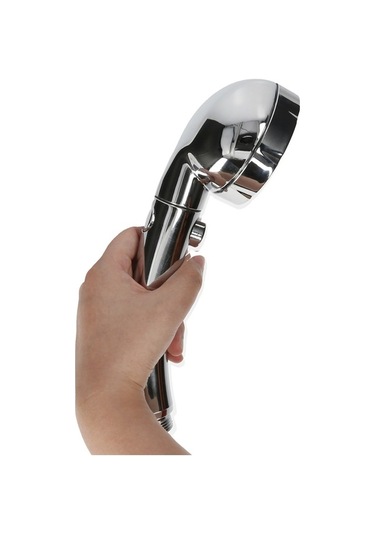 Pazly Led Duş Başlığı 7 Renkli Flaş Işık On/off Duraklatma Anahtarlı Su Tasarruflu Yüksek Basınçlı G1/2 Duş Başlığı Diğer