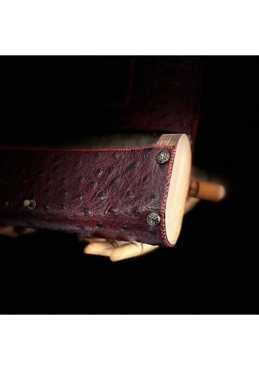 Hakiki Deri, El Yapımı Bayan Çanta, Bayan Cüzdan Larissa V42 Bordo