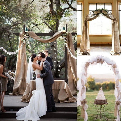 1 Adet 30 Cm 10 M Rustik Ülke Düğün Parti Süslemeleri Masa Koşucu Çuval Için Doğal Jüt Keten Masa Dekor Ev Masa Örtüsü Masa Koşucuları Haki 4 Adet Bir