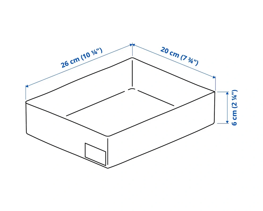 Ikea Stuk Ikea İçin Depolama Düzenleyici 369093989 Beyaz