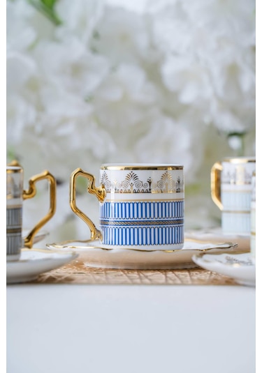 Eloise 6 Kişilik Kahve Fincanı Takımı - 90 Ml