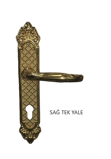 Eskitme Kapı Kolu Sarı 1 Kapılık Çift