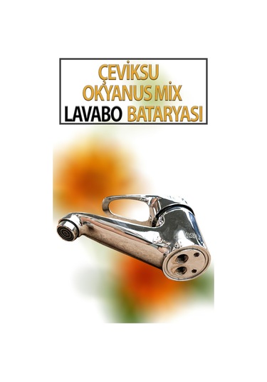 Okyanus Mix Lavabo Bataryası Krom