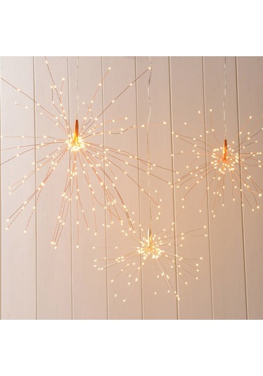 Gajeena 180 Led Işıklı Fenerli Atışık Işıklı Süpürge, Uzaktan Kumandalı Pil Tipi Gümüş Tel, Islak Ve Açık Mekan Dekorasyon Işığı Sıcak Beyaz Diğer