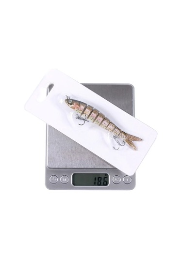 Fochsia 10lu Paket Suya Dalan Sallanan Yem 8 Eklemli 3 94 İnç 11 4g Alabalık Levrek İçin Av Malzemesi Sku 20241010