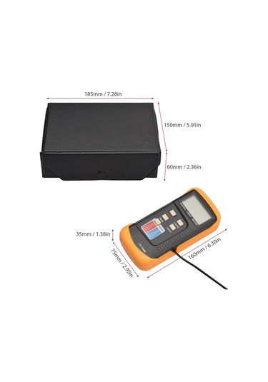 Işık Yoğunluk Test Cihazı Dijital Illuminance Işık Sayaç Kılavuzu 200-200.000 Lux Lcd Fotometre