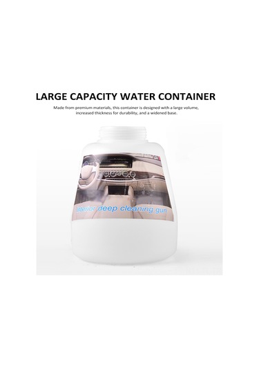 Lemestar Oto İç Döşemesi Temizleyici: 1l Kapasiteli, Yüksek Basınçlı, Ergonomik Kollü, Filtreli Emme Borulu, Alüminyum Allüvyum Viskan