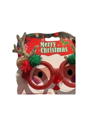 Lijinxu Magideal Yılbaşı Gözlük Yaratıcı Kardan Altın-boynuzlar