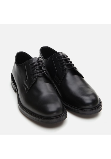 Hotiç Hakiki Deri Siyah Erkek Günlük Ayakkabı 02ayh295980a100 Siyah