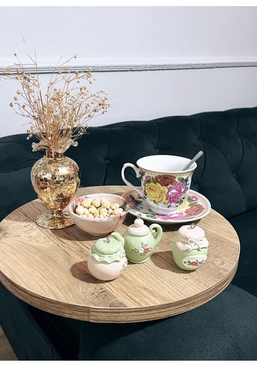 Fbt Yan Sehpa ,tepsi,ayarlanabilir Koltuk Kol Sehpası Ceviz