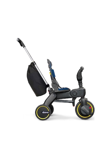 Doona Liki Trike Tek Parça Katlanır 3 Tekerlekli Bebek Bisikleti S3 Mavi