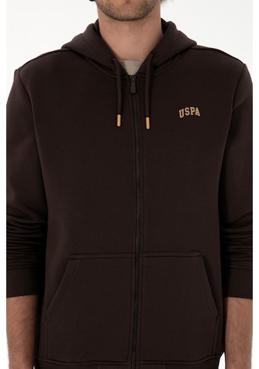 U.s. Polo Assn. Erkek Koyu Kahverengi Hırka Örme 50313755-vr084 Koyu Kahverengi
