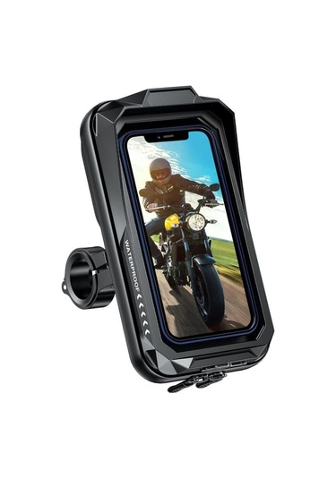 Su Geçirmez Telefon Tutucu 360 Dönebilen Titreşim Önleyici Akıllı Telefon Tutucu Dokunmatik Ekranl Diğer
