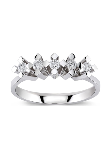 Mozanit Beştaş Yüzük 0.50 Carat