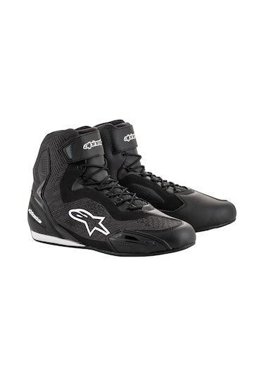 Alpinestars Faster-3 Rideknit Korumalı Motosiklet Botu Siyah