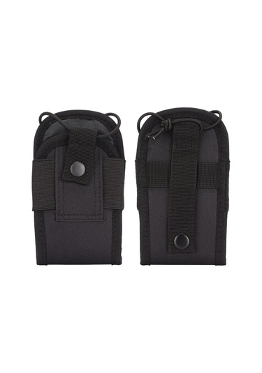 Mufunye Sürekli Dayanıklı Nylon Çadır Sepeti, Av Ve Bisiklet Turları İçin Uyumlu, Su Geçirmez, Çok Amaçlı Taşıma Çantası Siyah Siyah