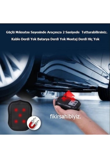 Roadguard 10 Bin Mah Gps Otomobil Motosiklet Araç Takip Cihazı Canlı İzleme