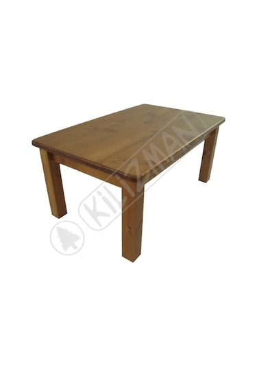 Hedenberjit Masif Ahşap Dikdörtgen Sehpa